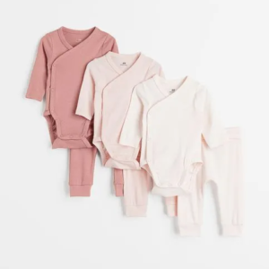 Conjunto de algodón 6 piezas