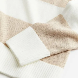 Chompa en punto de jacquard