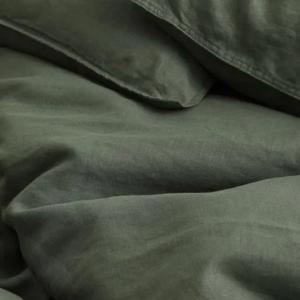 Conjunto de funda de duvet de 2 plazas de lino